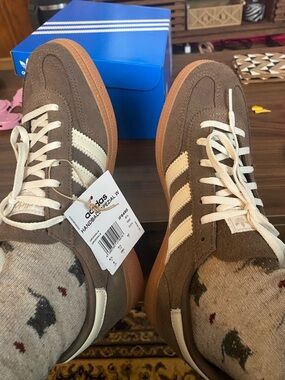 adidas Handball Spezial W Suede Sneakers - Brown & Cream